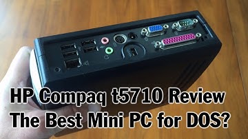 The Best Mini PC for DOS Gaming? HP Compaq t5710 Review
