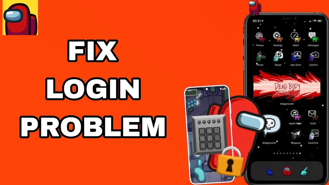 How To Fix And Solve Login Problem On Among Us App | Final Solution ...