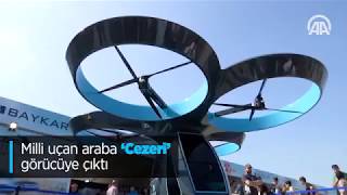 Milli Uçan Arabamız Cezeri Teknofestte Görücüye Çıktı