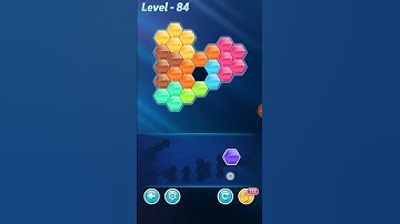Block Hexa Puzzle Rainbow C Level 84 Walkthrough
