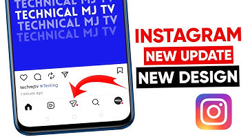 Instagram new design || Instagram bottom dm tab update || Swipe between reels and messages