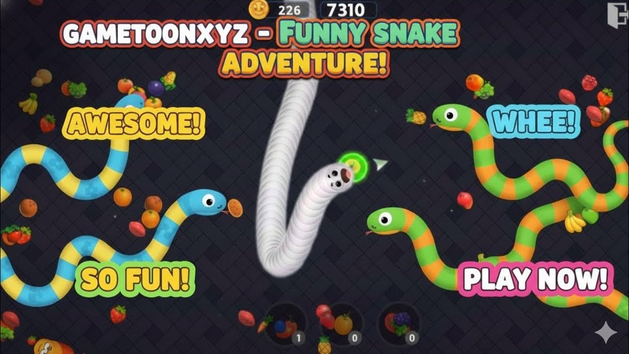 🐍🐲My New Cartoon Game! 🎮 Episode 1 | GameToonXyz ✨