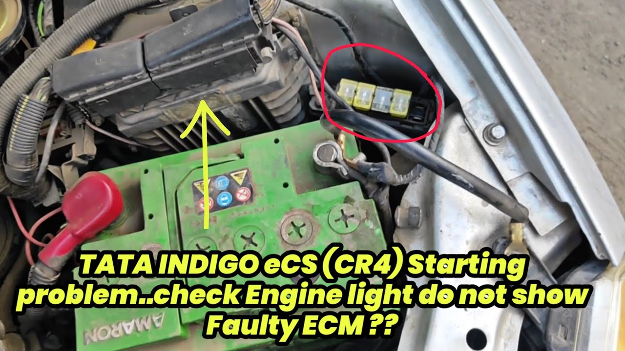 Tata Indigo CR4 starting trouble..Faulty ECM? YouTube
