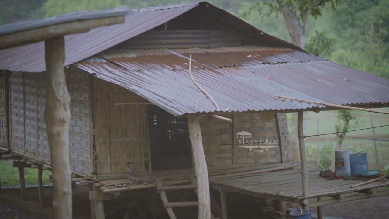 เสียงฝนตกบนหลังคาสังกะสี 5 ชม | หลับลึก ผ่อนคลาย ไม่มีโฆษณา | Tin Roof Rain Sounds for Deep Sleep