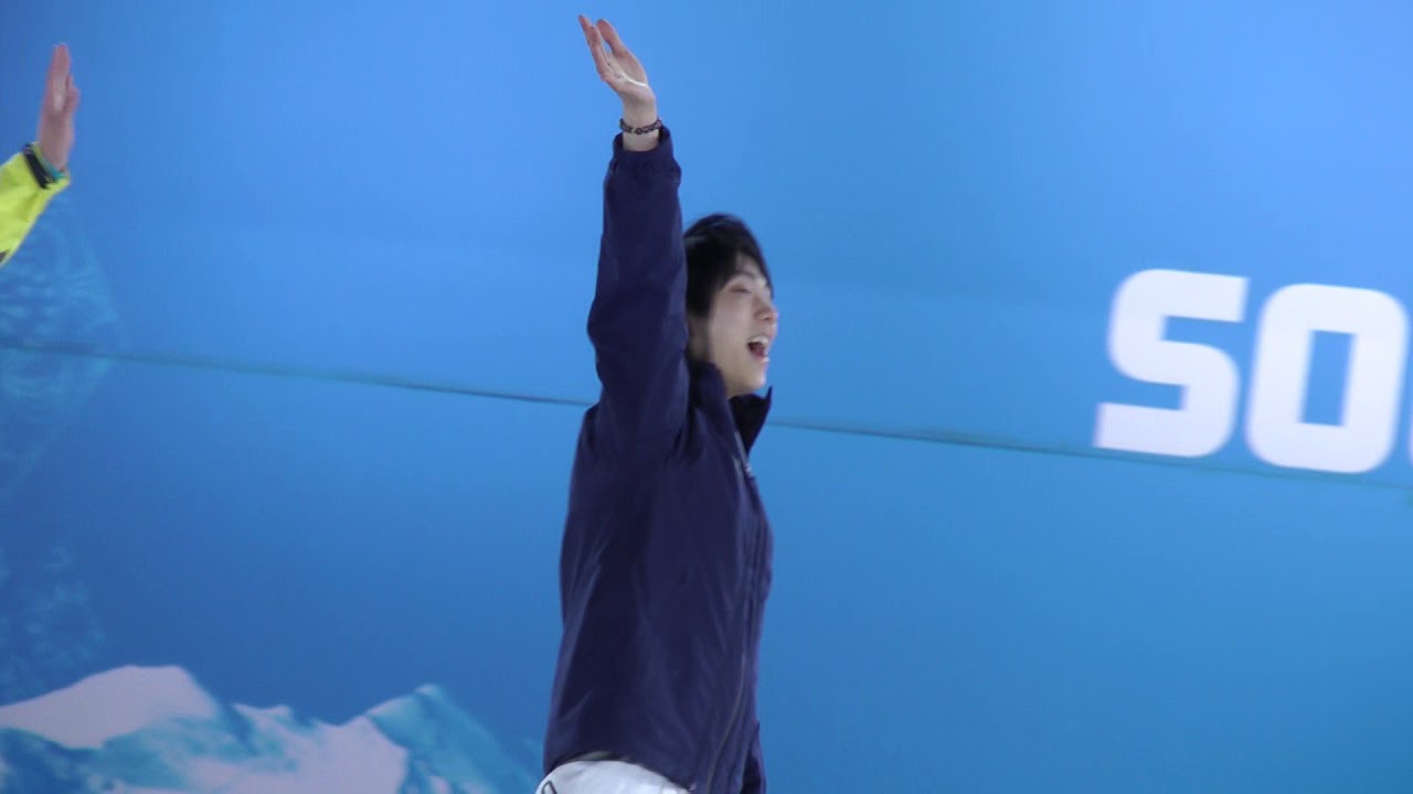 羽生結弦、金メダル①（ソチオリンピック表彰式）