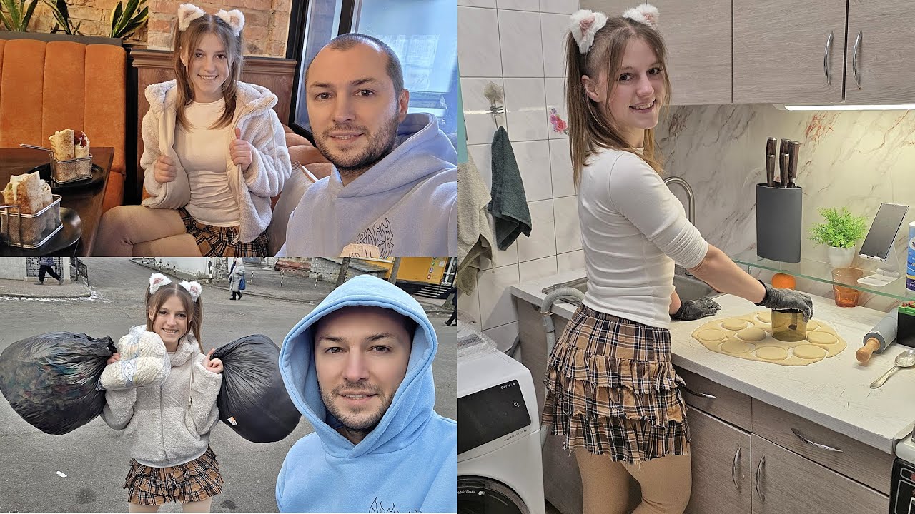 Купили набивку для подушек. Вареники на пару. Почистили комп