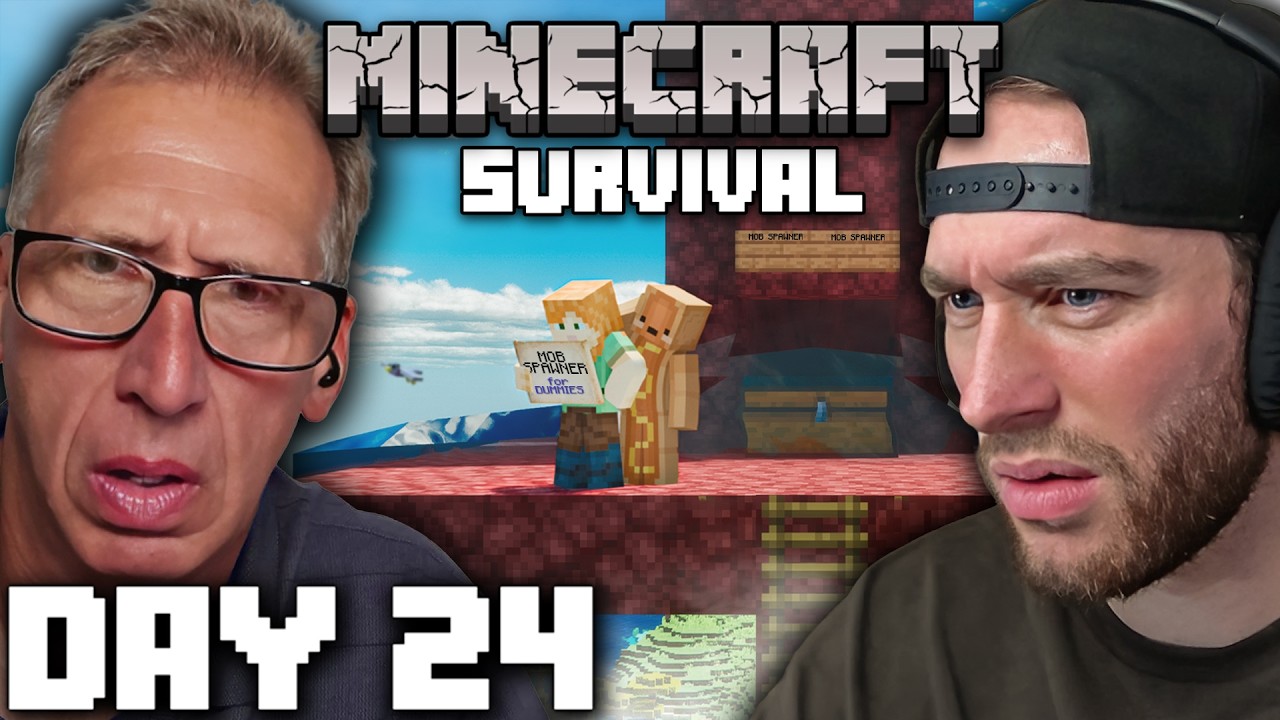 We Built A Mob Spawner! (Gone Wrong) | Minecraft Survival [Episode 24]