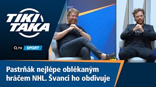 TIKI-TAKA: Pastrňák nejlépe oblékaným hráčem NHL. Švancara ho obdivuje