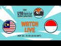 LIVE - Malaysia v Indonesia | FIBA U18 Women&#39;s Asia Cup 2024 | SEABA Qualifiers