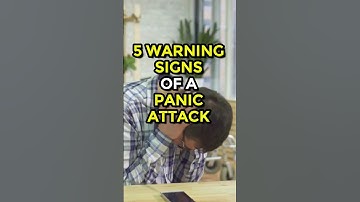 5 warning signs of a panic attack #panicattack #ytshort