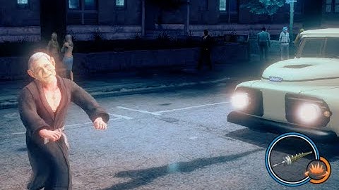 Throwing George Bush into Traffic - Saints Row 4