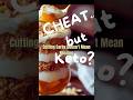 Can this Keto Dessert be a....Cheat?!😮#shorts #ketodessert #peachdessert