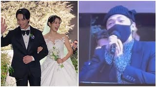 Longer version of Hong Ki singing I'm saying(Heirs OST)at #parkshinhye and #choitaejoon 's wedding