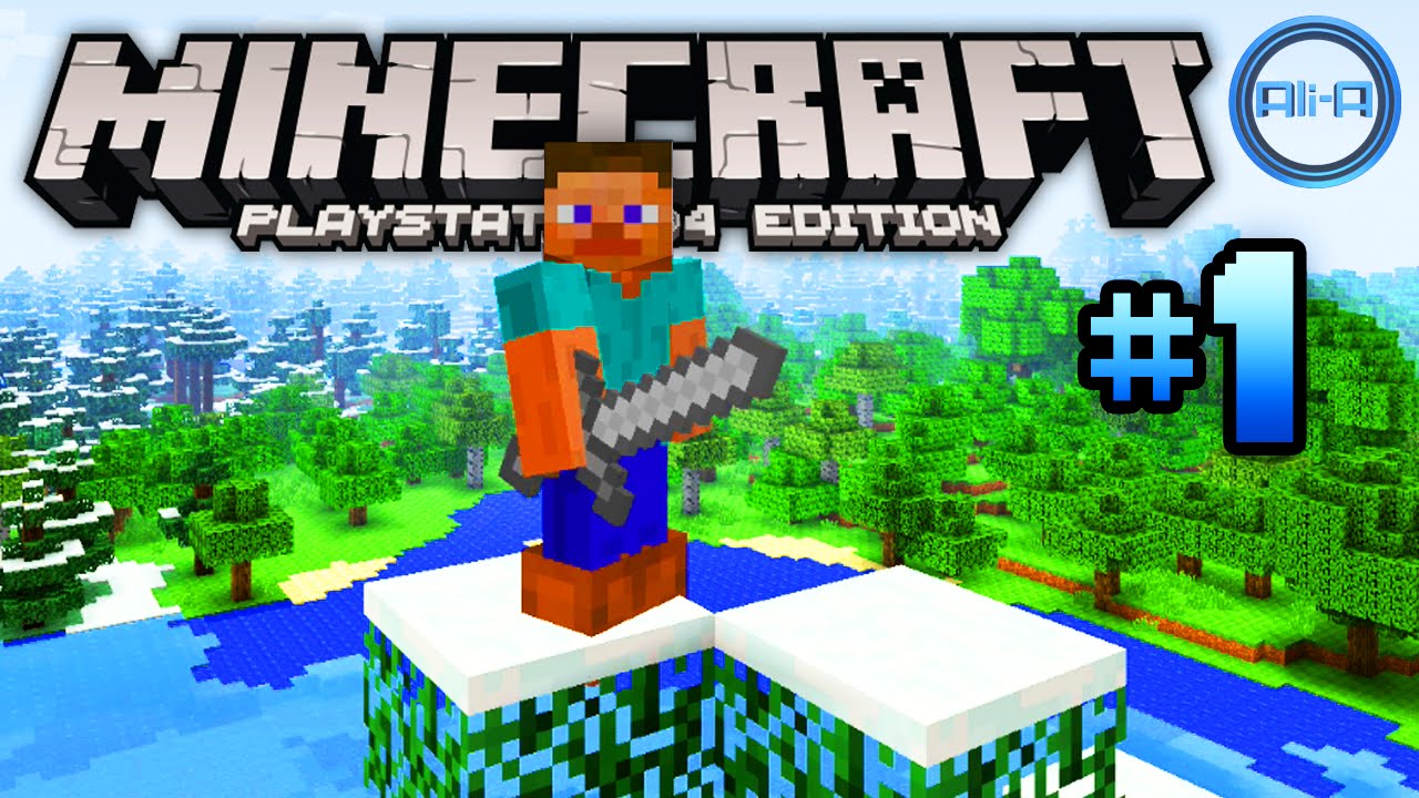 Minecraft: PS4 Edition Gameplay 