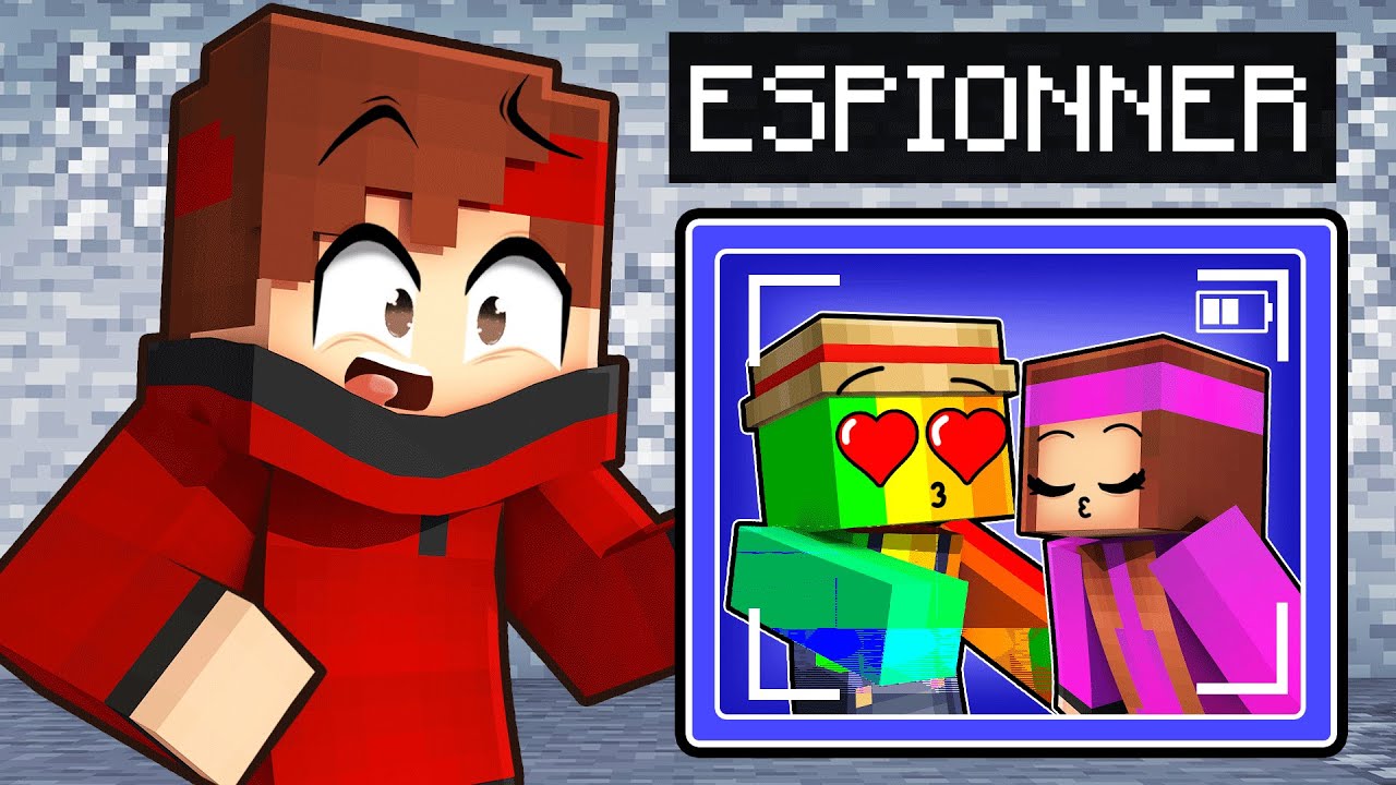 Utiliser des CAMÉRAS pour ESPIONNER mes Amis sur Minecraft !