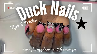 Duck Nails : Acrylic , Frenchtips, & MORE 💕