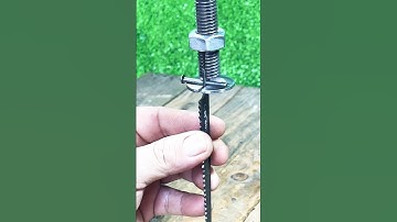 Simple idea #easytools #mydiystyle # Unique knot #craft metal