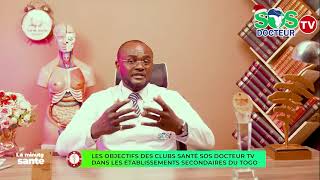 LES OBJECTIFS DES CLUBS SANTÉ SOS DOCTEUR TV DANS LES ÉTABLISSEMENTS SECONDAIRES DU TOGO. screenshot 4