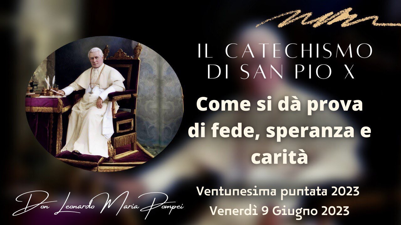 Come si dà prova di fede, speranza e carità - YouTube