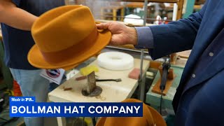 Sports Performance Made in Pa.: Inside Bollman Hat Company's historic workshop