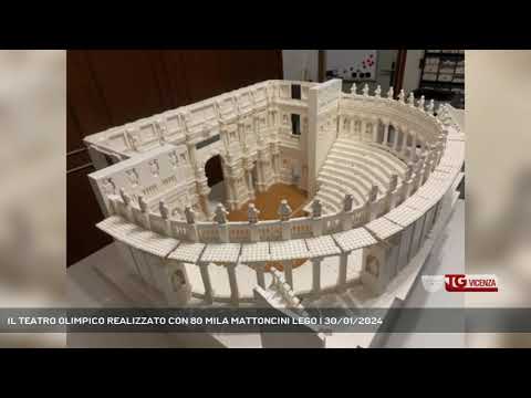 IL TEATRO OLIMPICO REALIZZATO CON 80 MILA MATTONCINI LEGO | 30/01/2024