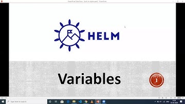 variables in Helm 3 | Helm 3 beginners