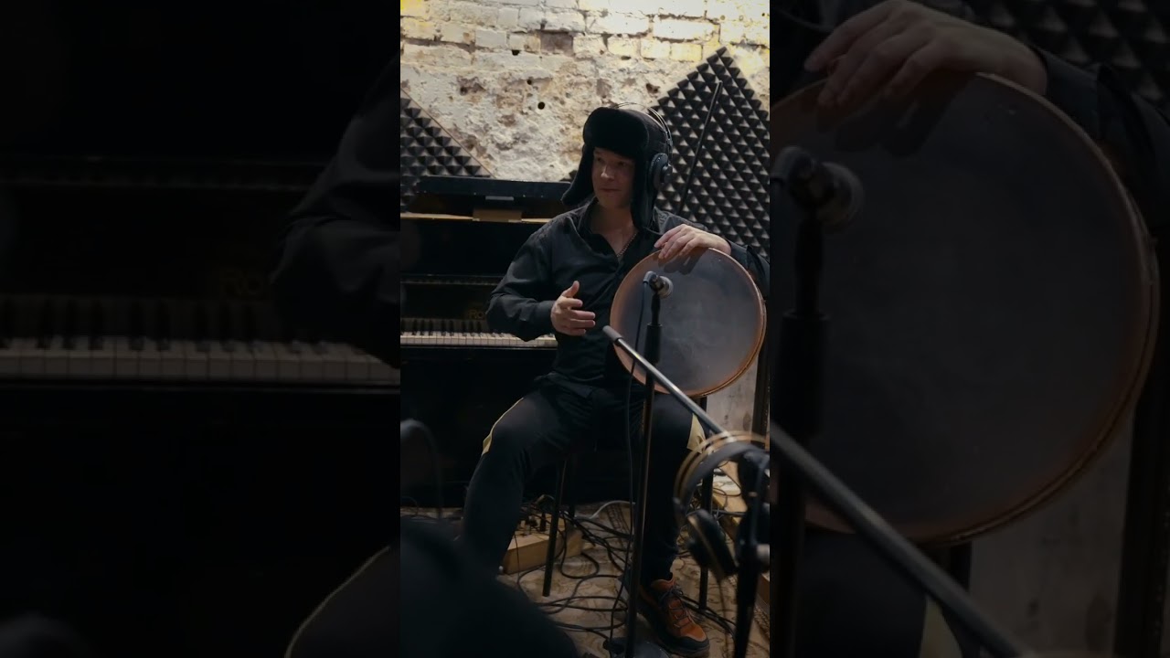 Making of Vortex - frame drums recording