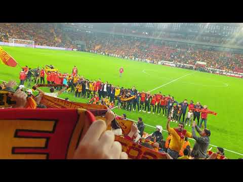 Göztepe - Beşiktaş maç sonu isyan marşı