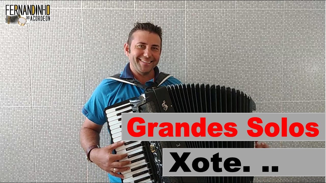 #02 SOLOS DE XOTE - Flávio José  - Fernandinho Do Acordeon Oficial - #Instrumentalsanfona #acordeon