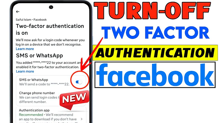 How to Turn Off Two Factor Authentication in Facebook 2025 | New Update
