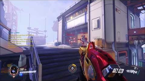 Practice range Widowmaker triple hookshot challenge (Console)