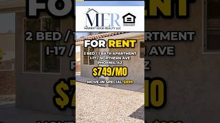 2 Bed Apartment for Rent in Phoenix, AZ (I-17 & Northern Ave), No HOA: Full Tour
