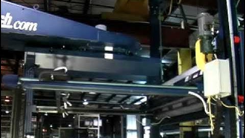 Lantech S1500 Automatic Saddle Stretch Wrapper