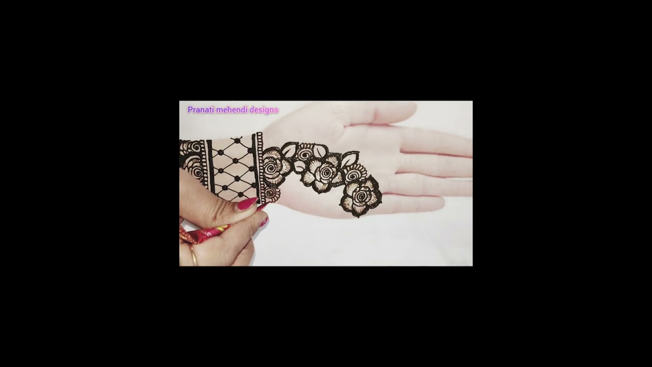 New flower mehendi design l mehendi design for any occasion l youtube l mehendi design I 