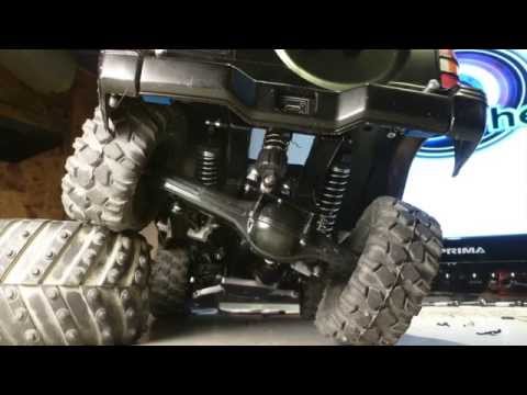 Tamiya CC01 GPM Parts, Custom mods and test run in the snow