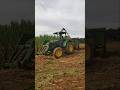 Trator Jhon Deere 5078e fazendo a silagem de milho #trator #agro #pecuarista