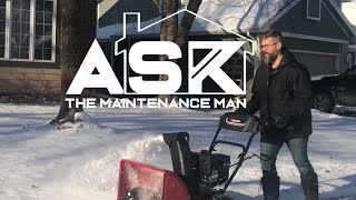 Snow Blower Basics