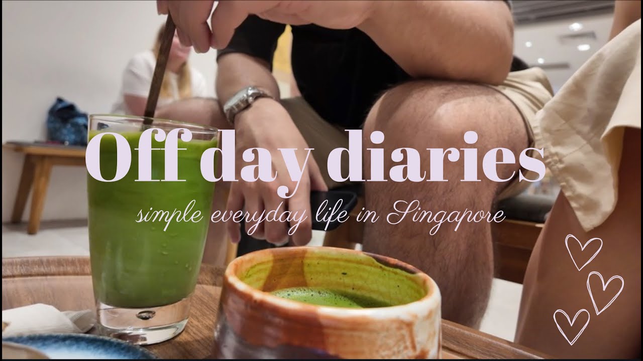 Off day diaries | hair cut date, simple life in Singapore, unboxing online shopping