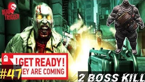 dead trigger 2 walkthrough part 47 2 boss kill me( iOS Android).. #androidgames #viral mission fail