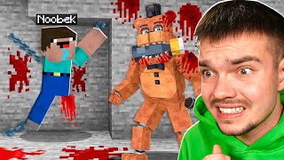 OSZUKAŁEM NOOBKA ŚWIATEM "FNAF" w Minecraft!