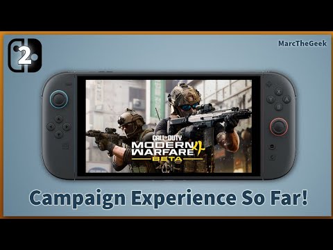 Call of Duty: Modern Warfare 4 Campaign Gameplay on Nintendo Switch 2 (BETA)