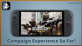 Call of Duty: Modern Warfare 4 Campaign Gameplay on Nintendo Switch 2 (BETA)