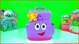 Dora Back Pack Full of Toy Surprises. Opening Blind Bag Peel Reveal 2. Opening Blind Bag Squeesh Yum