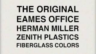 1950's Eames Fiberglass Chairs, The Color Slideshow..