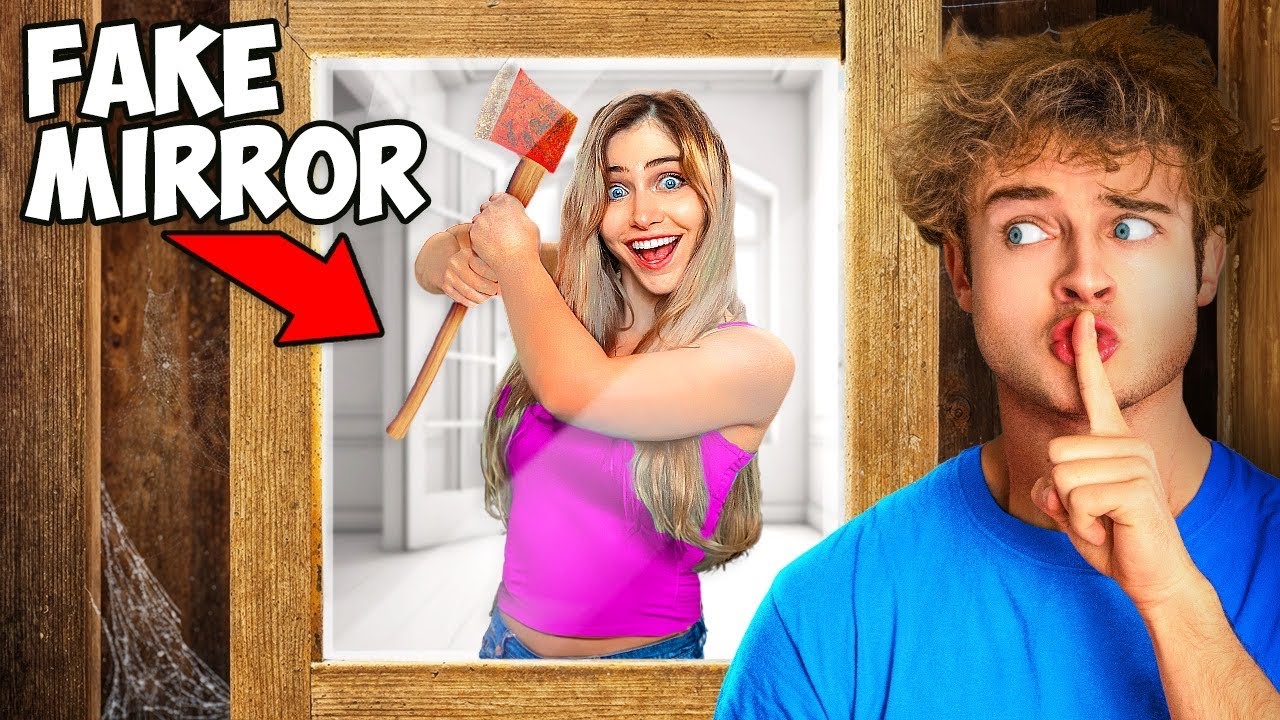 I Built a SECRET Mirror To Spy On My Crazy Ex Girlfriend!