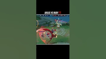 Argus vs ruby #shorts #mobilelegends #argus #ruby #mlbb