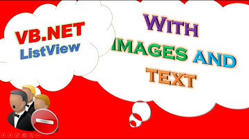 VB.Net ListView Ep.06 -  With Both Images and Text