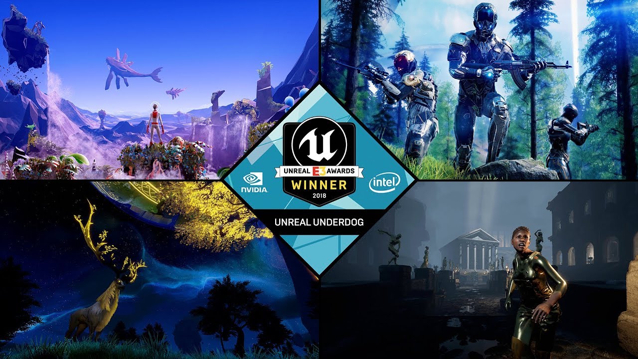 Epic games ue. Underdog игра.