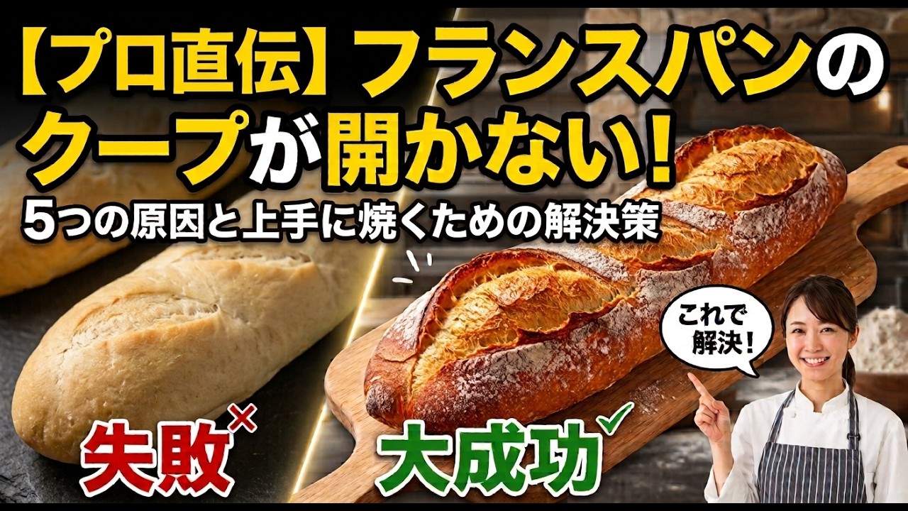 Pro Guide] 5 Reasons Your French Bread Isn't Scoring Correctly and