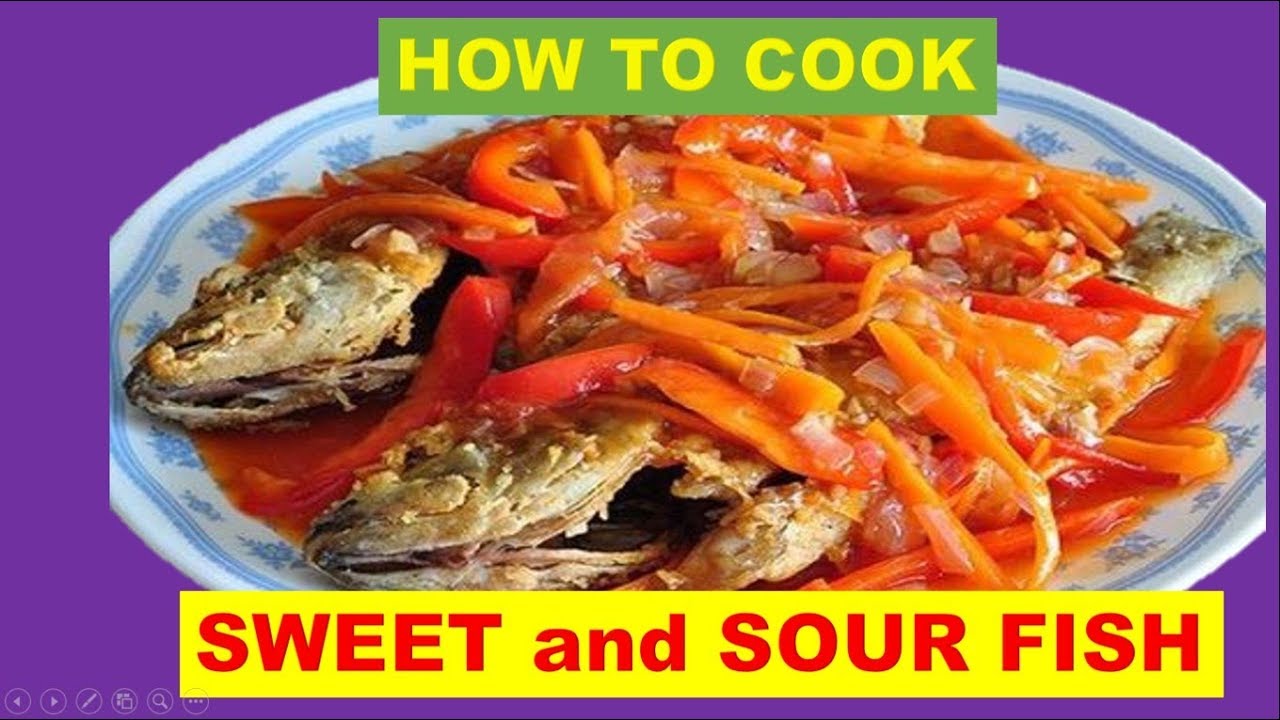 How to cook sweet and sour fish/ with simple ingredients. - YouTube